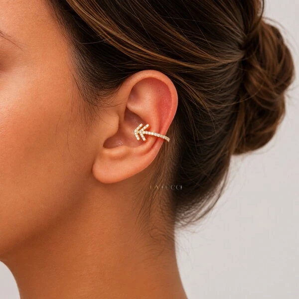 Piercing Fake Seta Cravejada