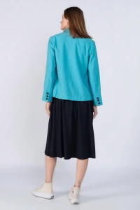 Blazer em viscose tencel leve - Lamis Moda Feminina Acessível e de
