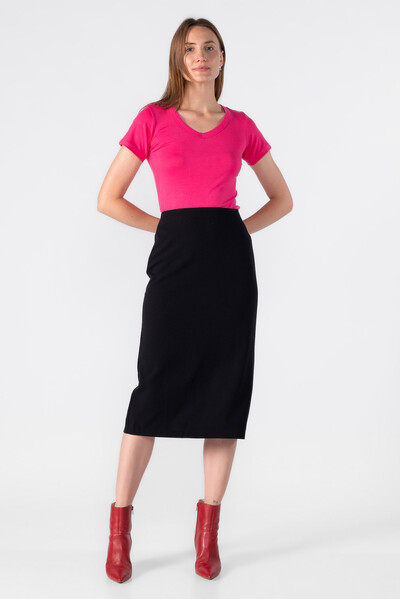 FotoBlusa malha gola v