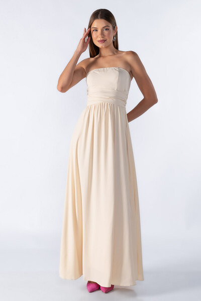 Foto Vestido longo tomara que caia