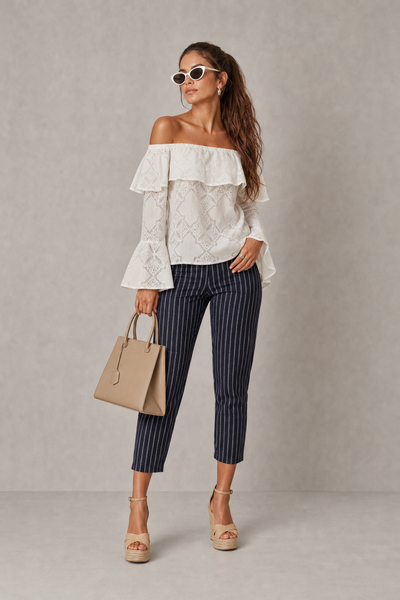 Foto Blusa renda ombro a ombro