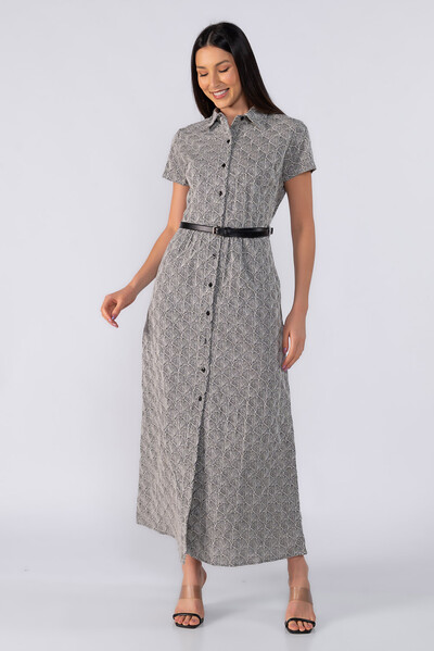 Foto Chemise longo bordado