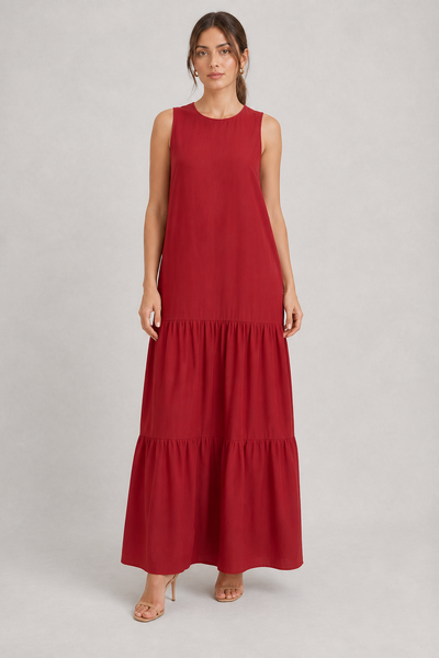 Foto Vestido longo regata