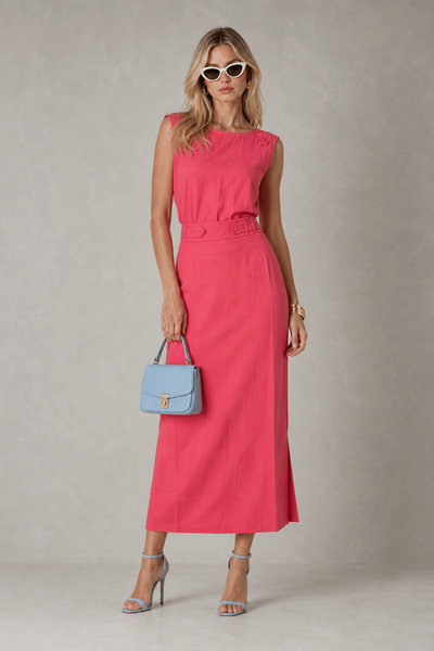 Foto Conjunto saia Midi e Regata em Viscose