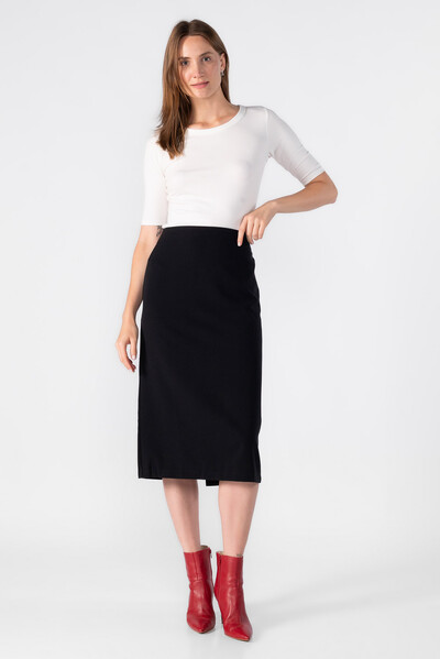 FotoBlusa malha basica manga 3/4