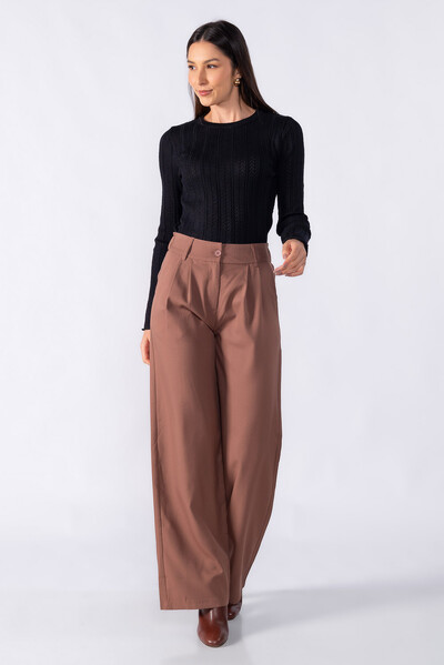Foto Blusa basica texturizada manga longa