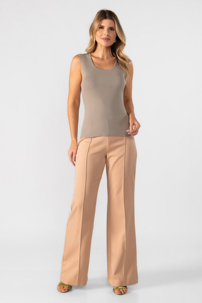 FotoBlusa regata modal canelada