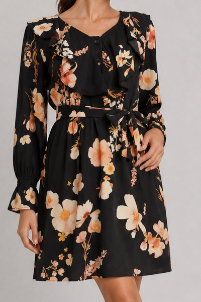 Foto Vestido curto estampado