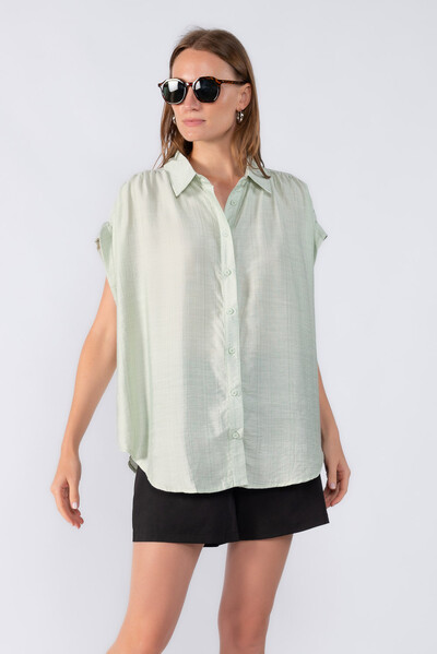 Foto Camisa ampla barra dobrada