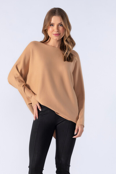 Foto Blusa ampla gola u