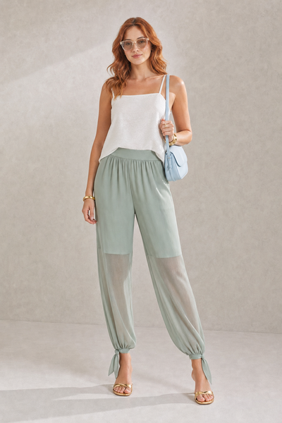 Foto Calça Aladin chifon