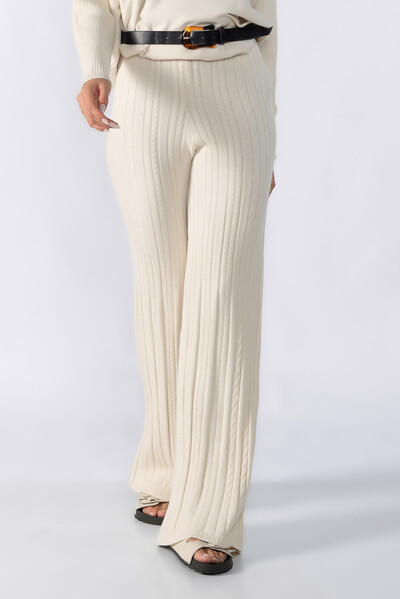 Foto Calça tricot texturizada