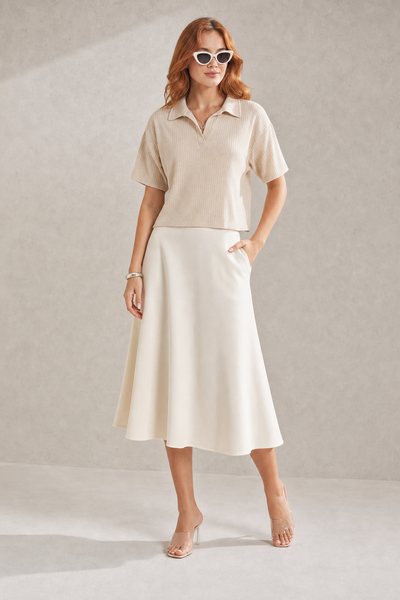 Foto Blusa polo canelada