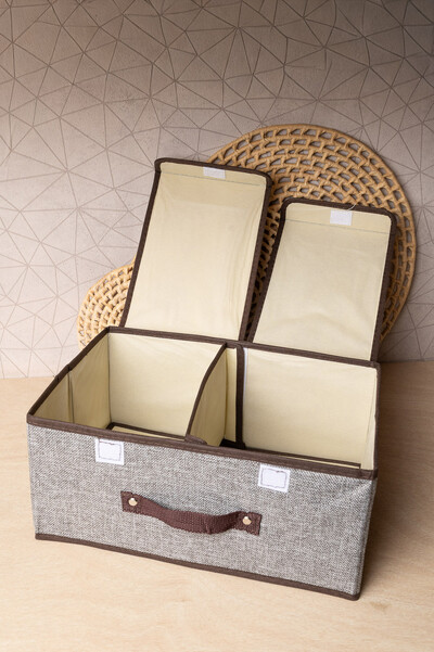 Foto Caixa organizadora maleta montavel 2 divisorias