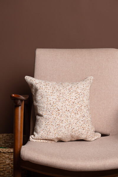 FotoCapa de almofada flocada