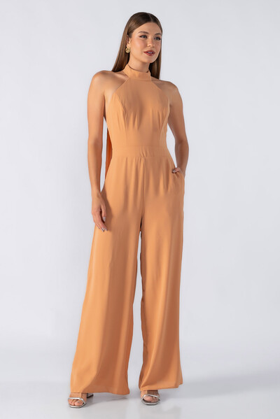 Foto Macacao fluido frente unica