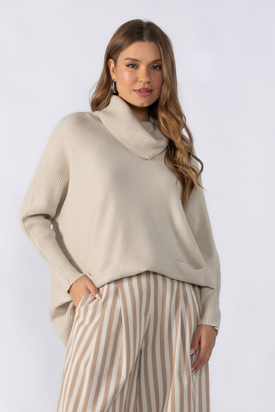 Foto Blusa ampla gola solta
