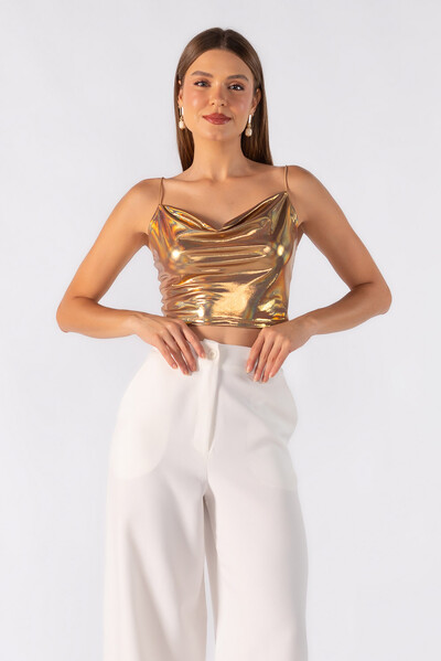 Foto Top malha alça fina