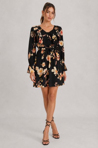 Foto Vestido curto estampado