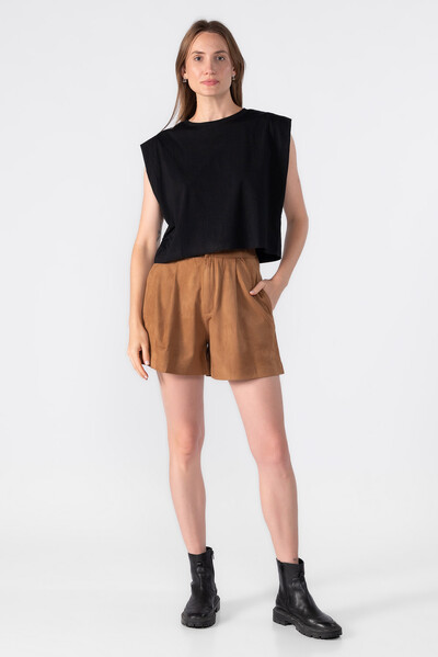 FotoBlusa cropped muscle tee