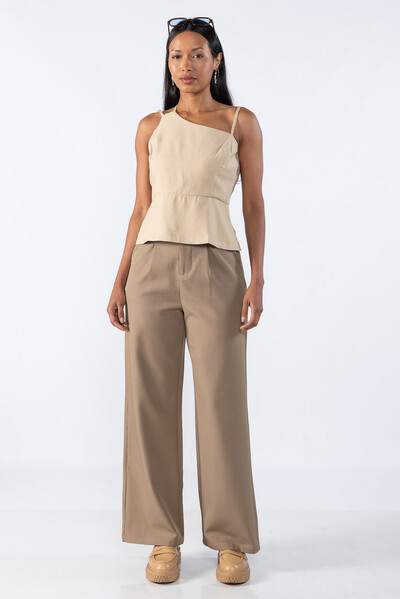 Foto Blusa Alfaiataria Alça Dupla