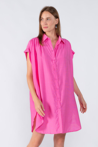 Foto Chemise manga morcego com detalhe