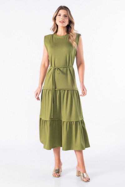 Foto Vestido muscle tee midi