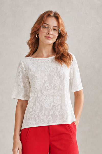 Foto Blusa em renda