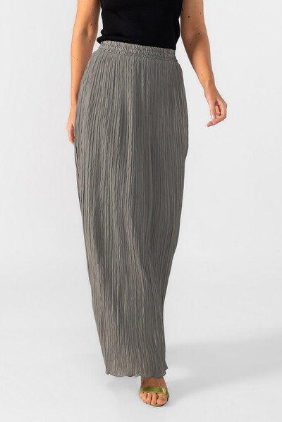 Foto Saia longa plissada