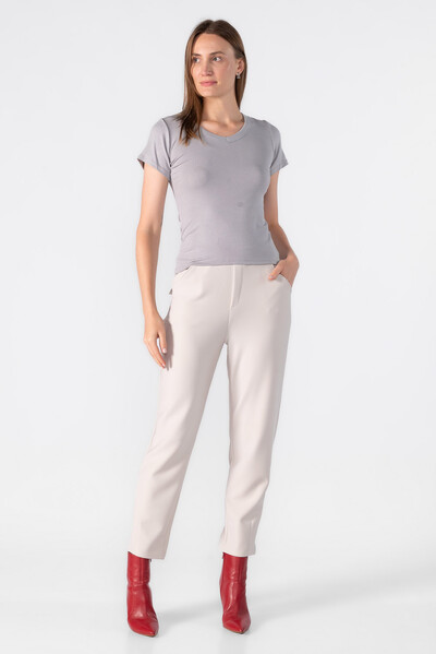 FotoBlusa malha gola v