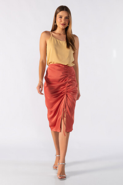 FotoSaia acetinada com amarracao