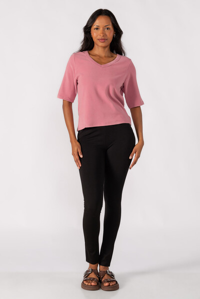 Foto Blusa oversized manga 3/4