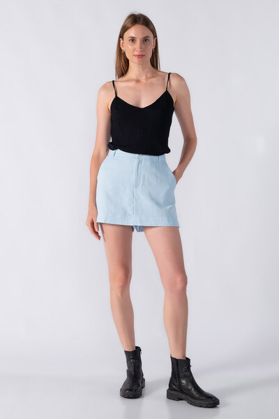 FotoShorts saia com botao forrado