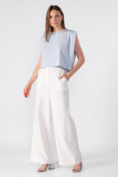 FotoBlusa cropped muscle tee