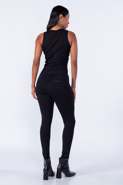 Foto Blusa Canelada com Laço