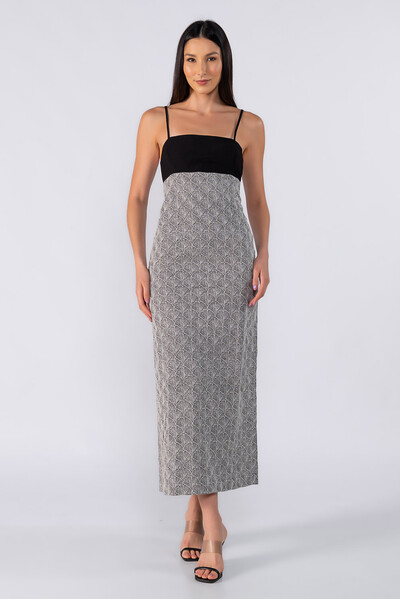 Foto Vestido midi detalhe em tencel