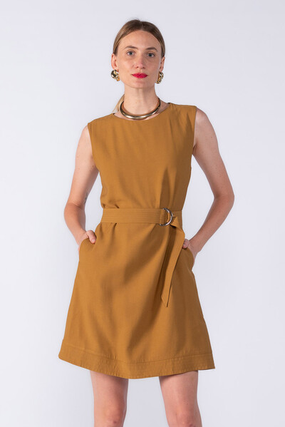 Foto Vestido curto viscose detalhe cruzado
