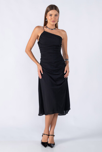 Foto Vestido midi alça única