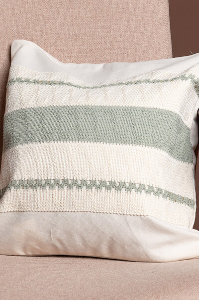 Foto Capa de almofada detalhe em croche