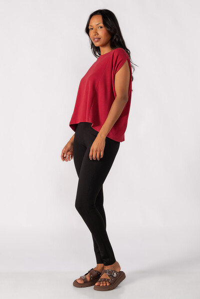 Foto Blusa oversized canelada