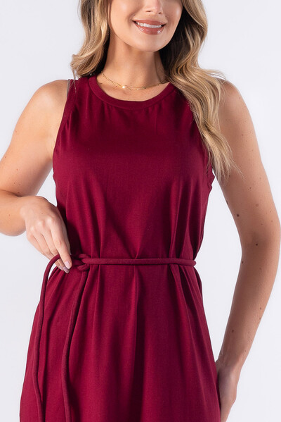 FotoVestido regata reto midi
