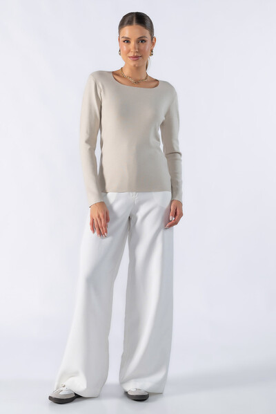 Foto Sueter slim decote quadrado