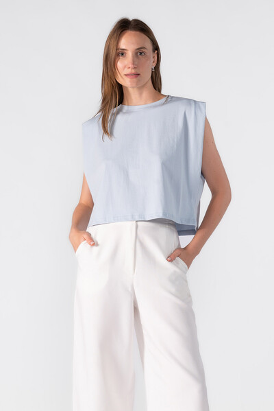 Foto Blusa cropped muscle tee