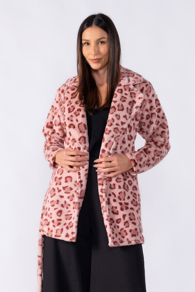 Foto Casaco oncinha com faixa