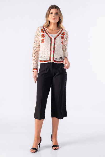 FotoCardigan curto croche