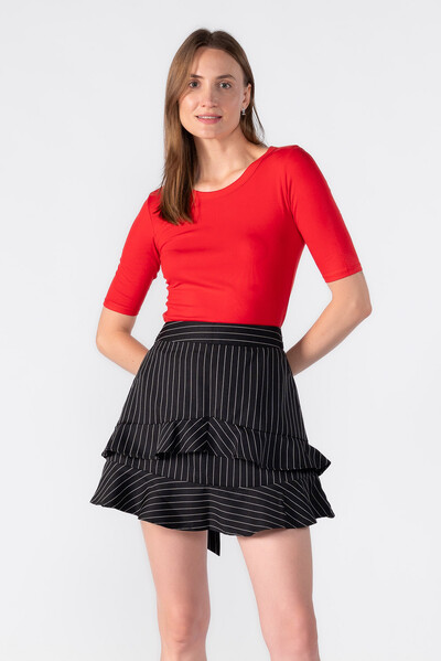 Foto Blusa malha basica manga 3/4