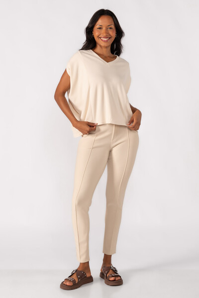 Foto Blusa oversized decote em V