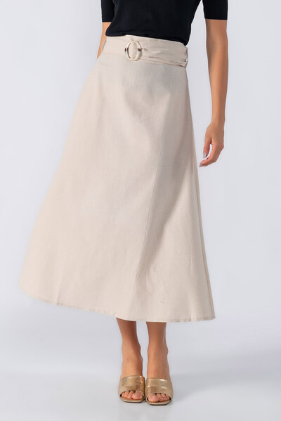 Foto Saia viscolinho midi evase