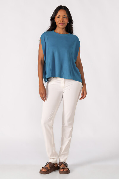 Foto Blusa oversized canelada