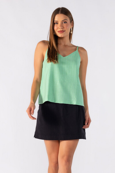 Foto Regata basica decote v alça regulavel